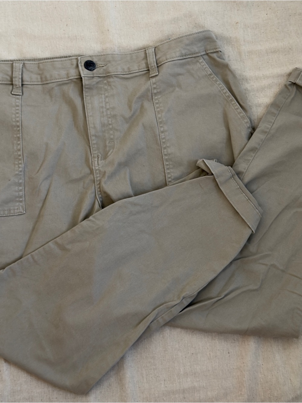 Lee Chinos in Light Khaki